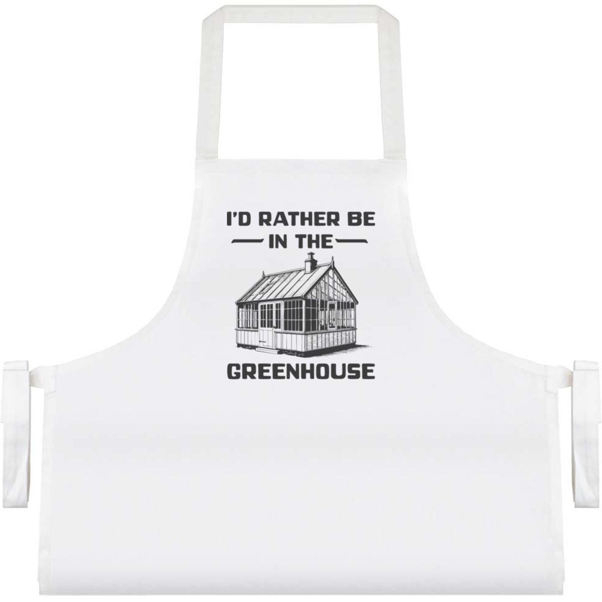 'Rather Be In The Greenhouse' Unisex Cooking Apron (AP00087837)