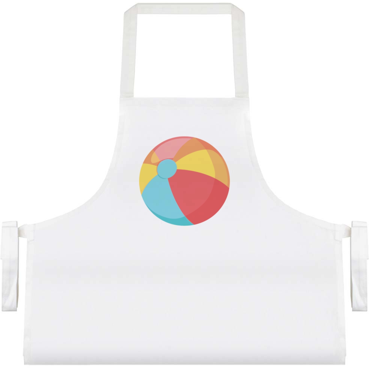 'Coloured Beach Ball' Unisex Cooking Apron (AP00088392)