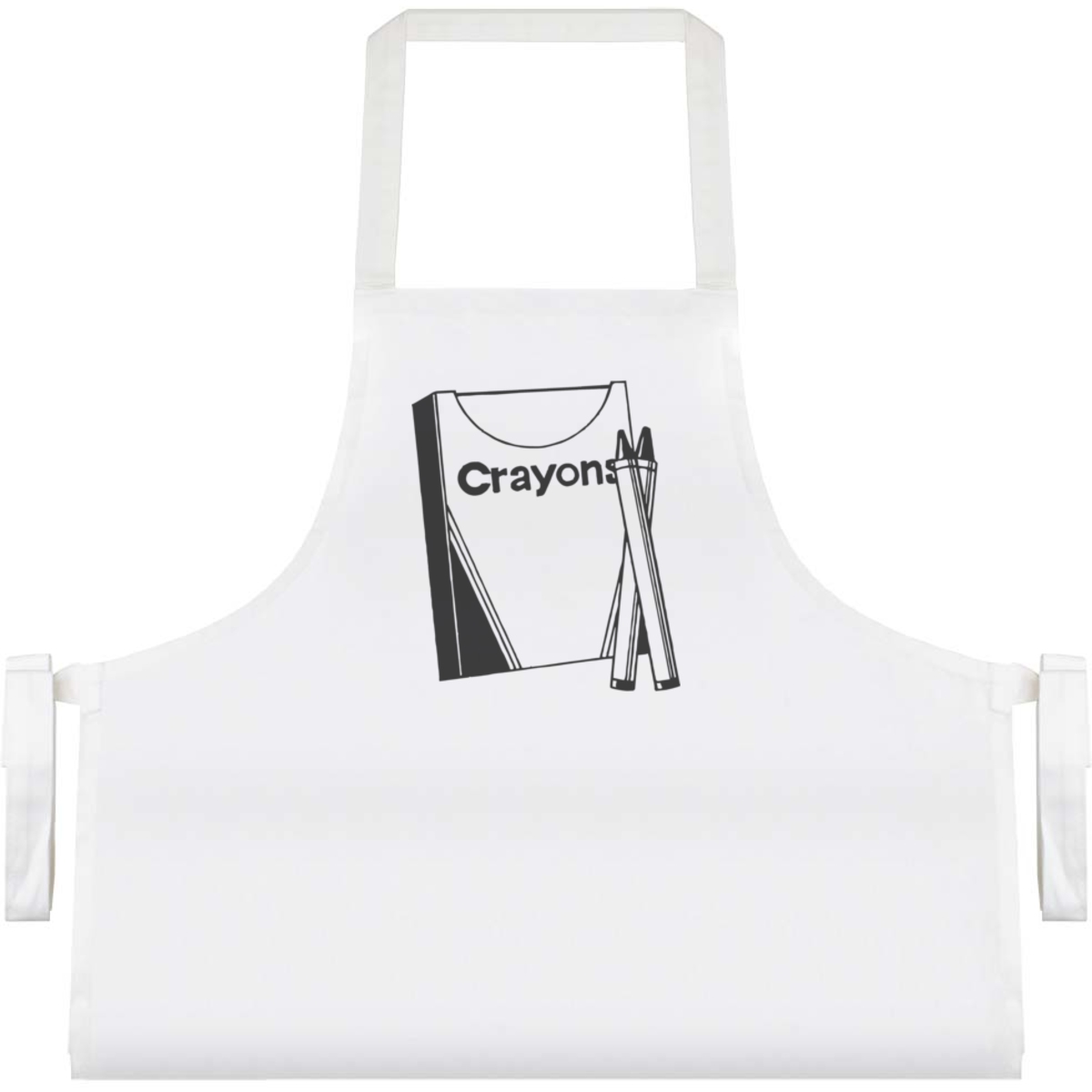 'Box Of Crayons' Unisex Cooking Apron (AP00096116)