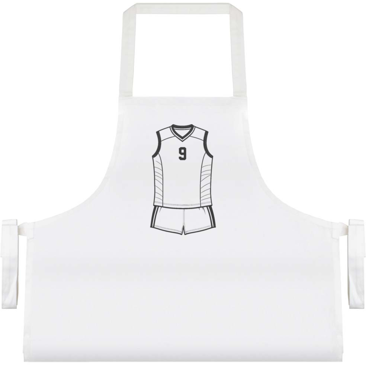 'Volleyball Uniform' Unisex Cooking Apron (AP00097494)