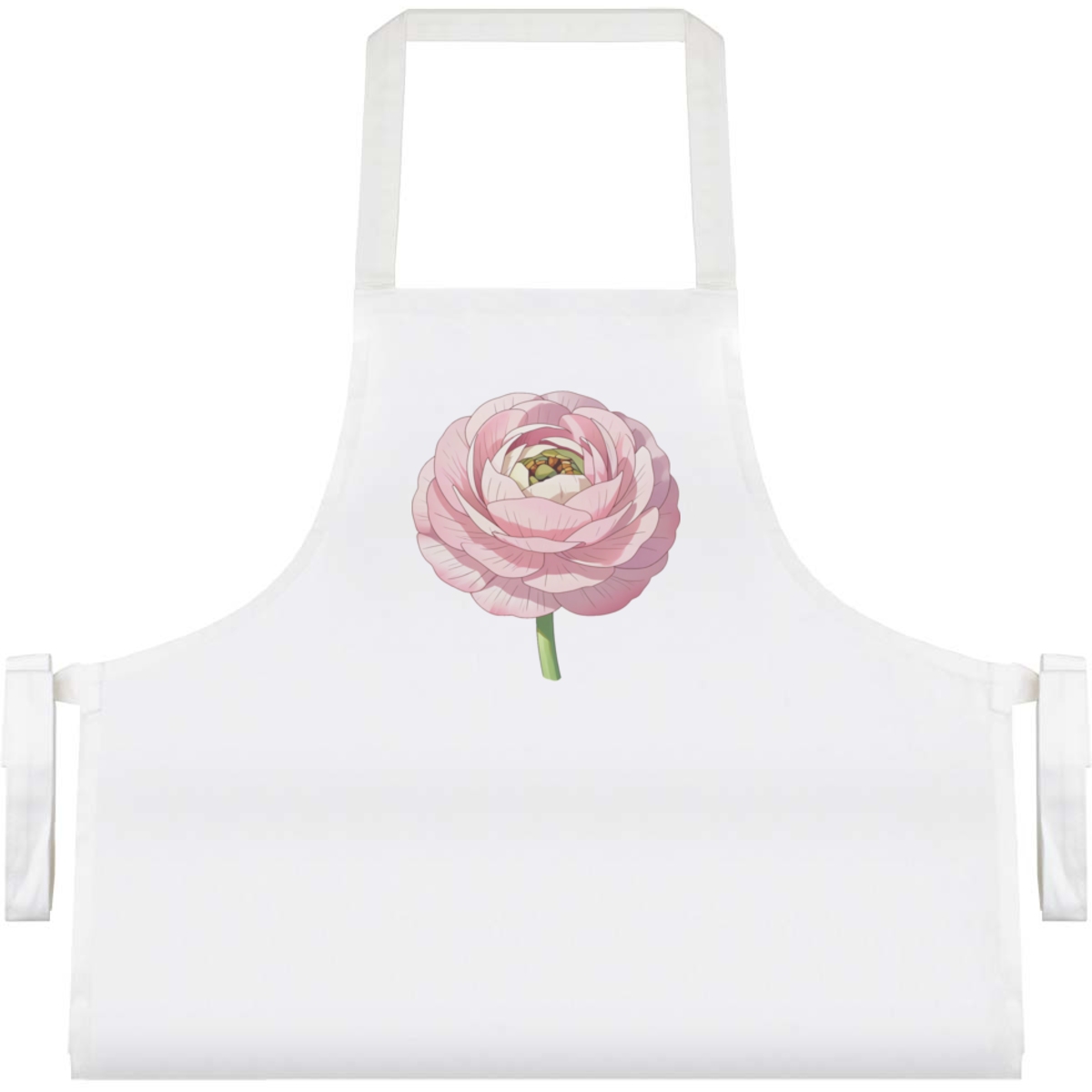 'Ranunculus Flower' Unisex Cooking Apron (AP00098568)