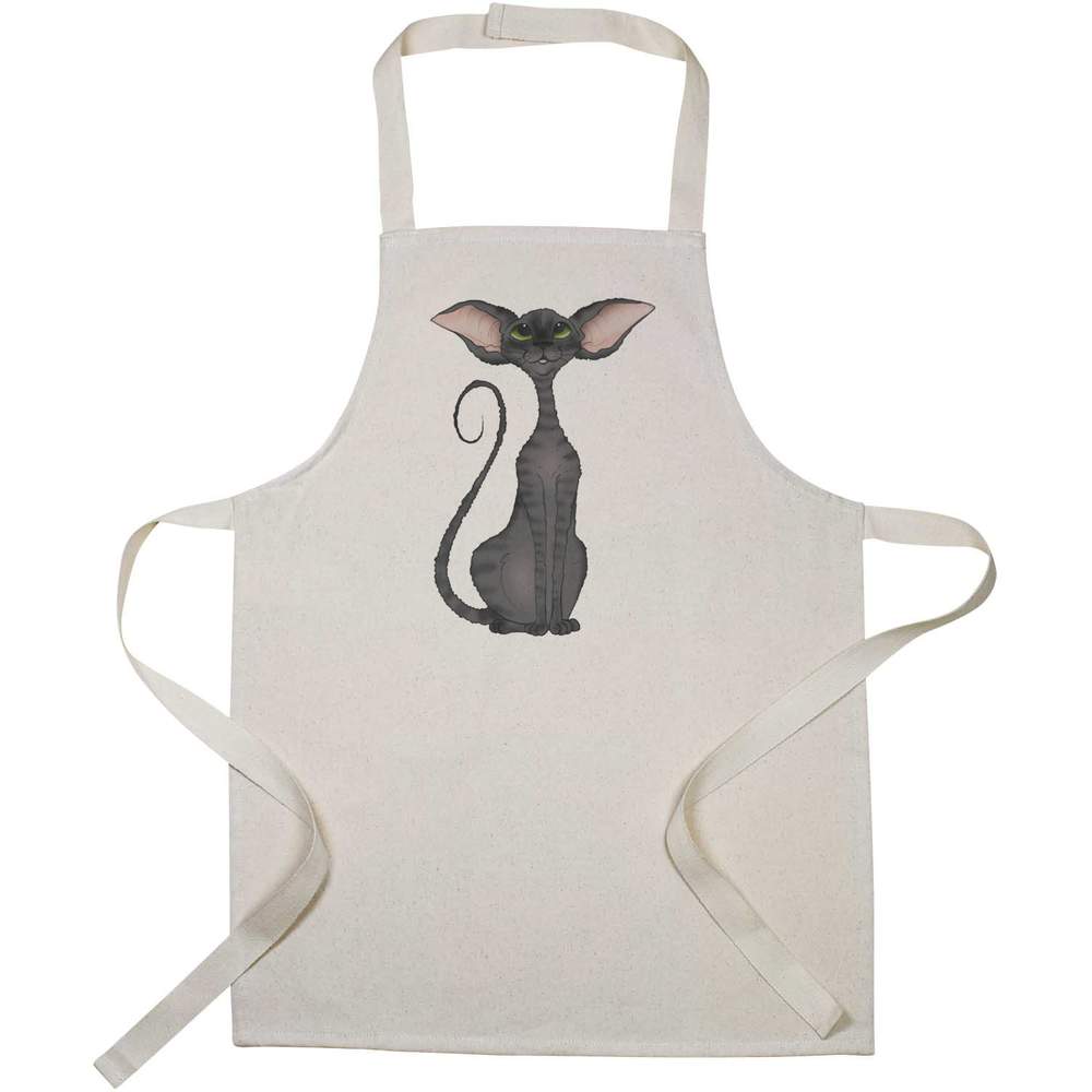 'Devon Rex Cat' Kid’s Cooking Apron (AP00034491)