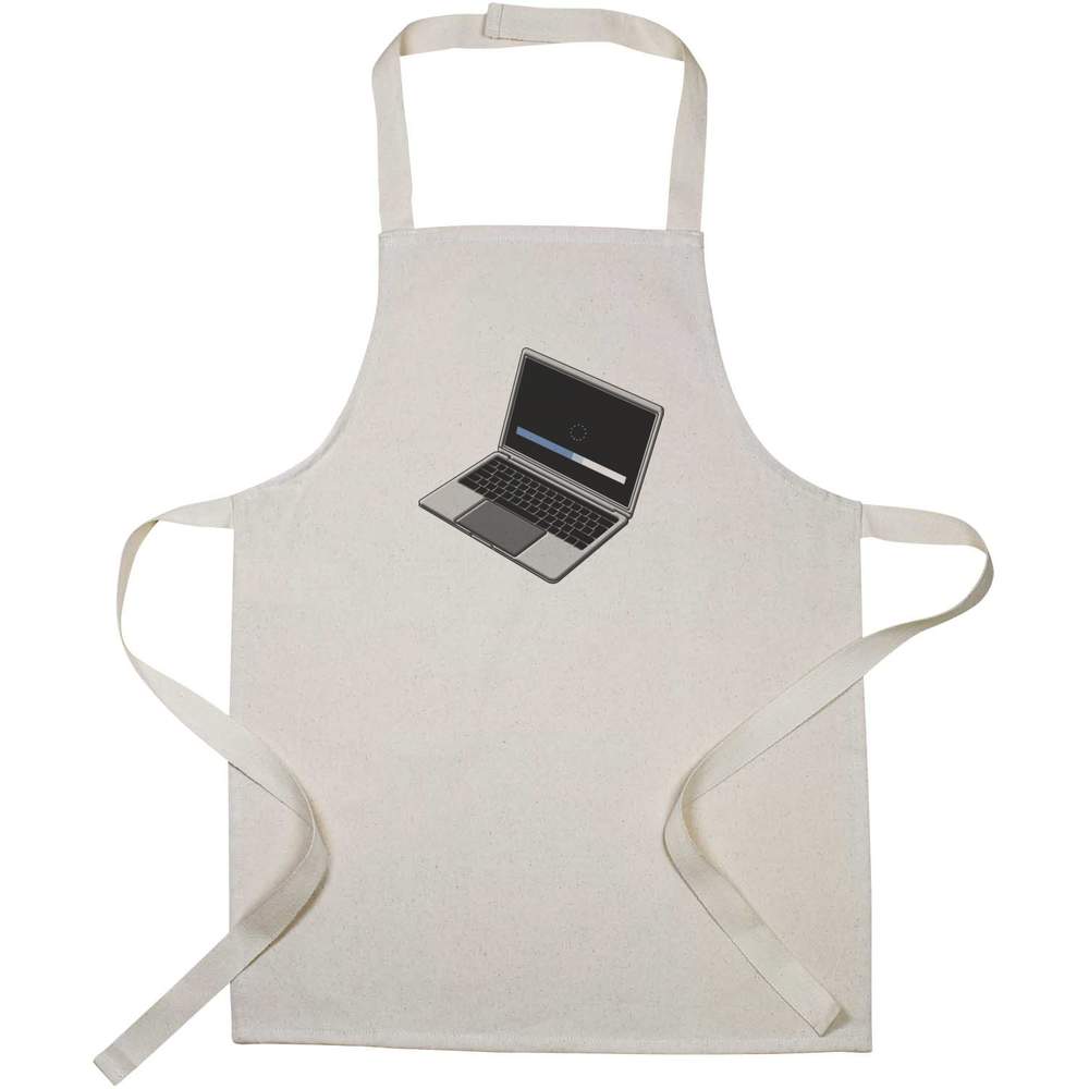 'Loading Laptop' Kid’s Cooking Apron (AP00035856)
