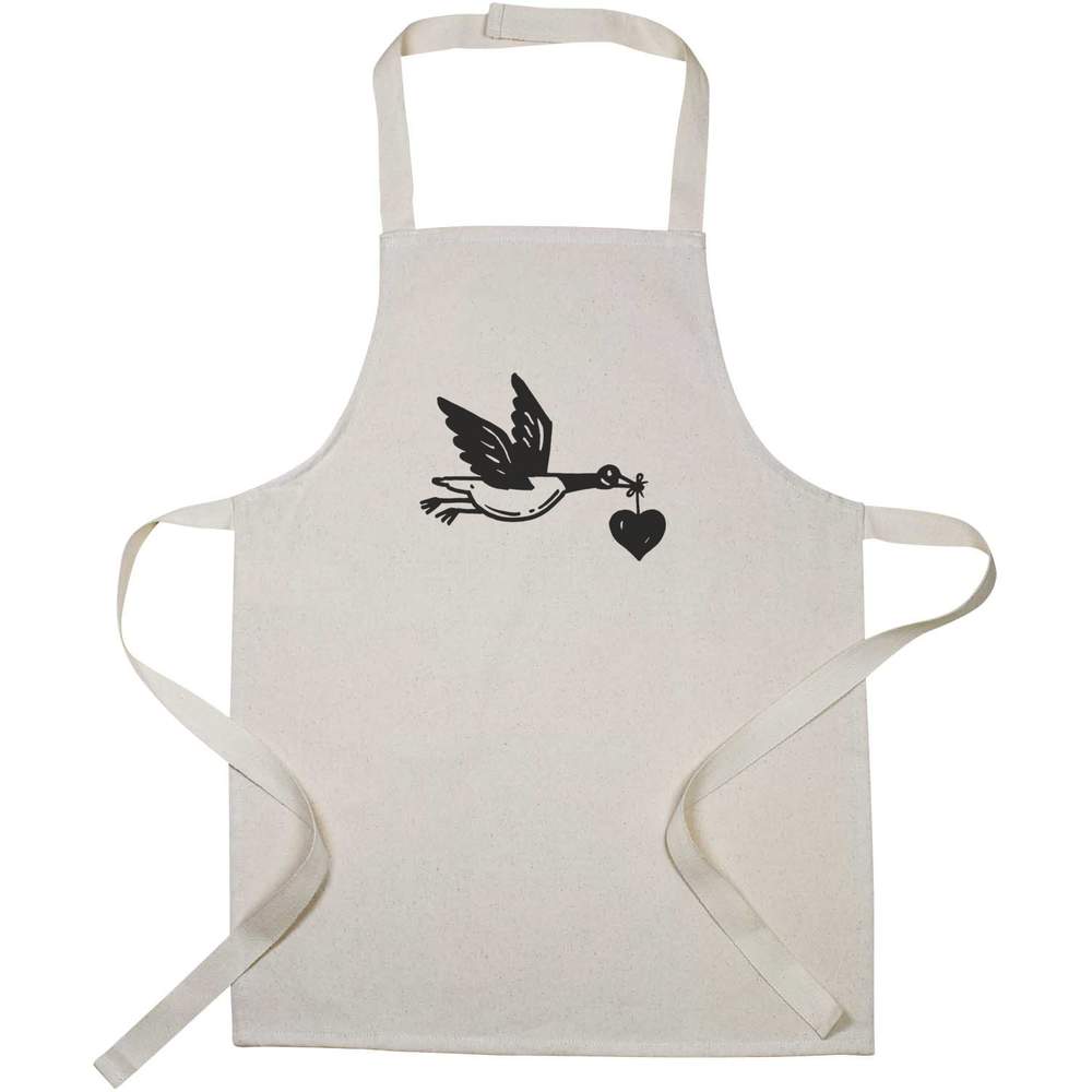 'Flying Bird With Heart' Kid’s Cooking Apron (AP00050410)