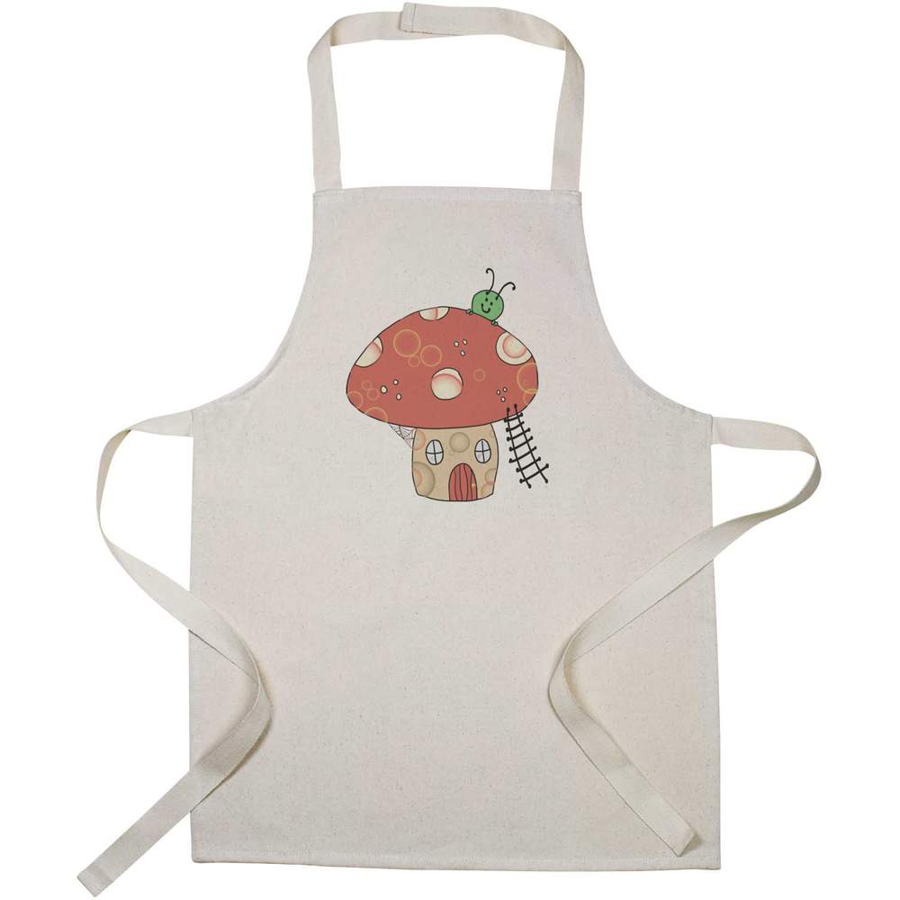 'Toadstool With Caterpillar' Kid’s Cooking Apron (AP00053930)