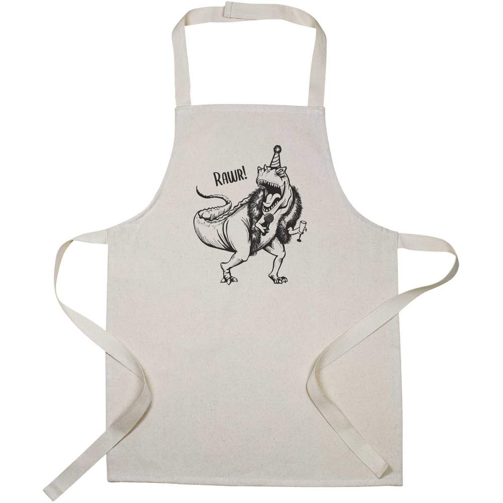'Karaoke Party Dinosaur' Kid’s Cooking Apron (AP00054546)