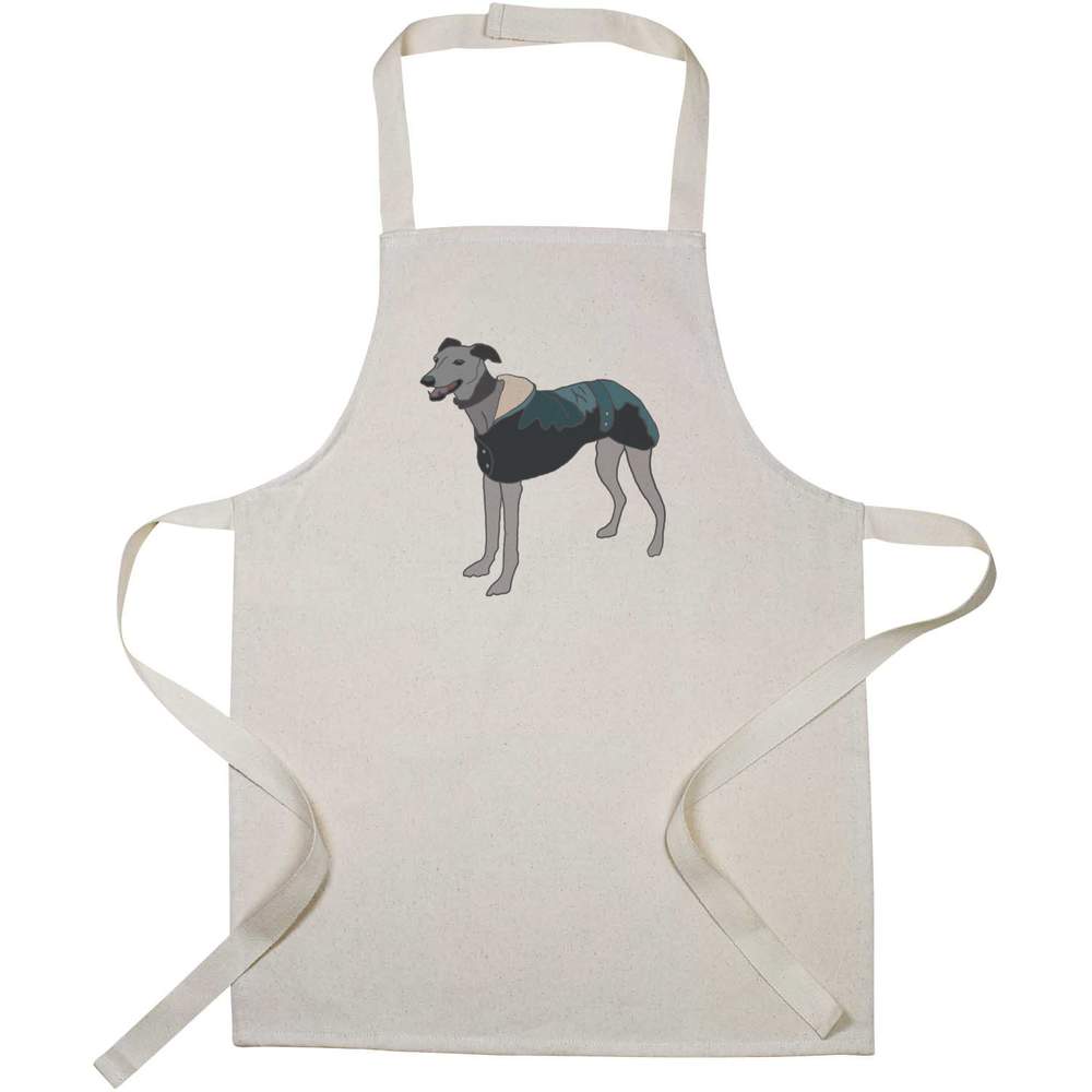 'Greyhound With coat ' Kid’s Cooking Apron (AP00054830)