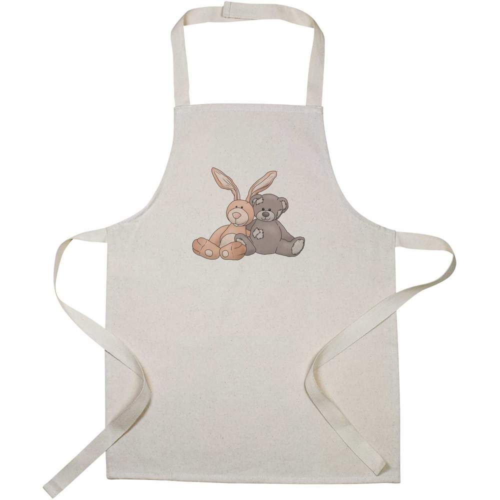 'Bunny & Teddy Toy Cuddle' Kid’s Cooking Apron (AP00055811)