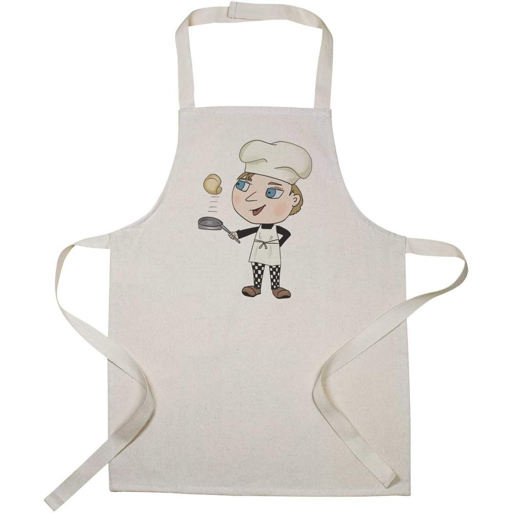 'Chef Flipping Pancake' Kid’s Cooking Apron (AP00058336)