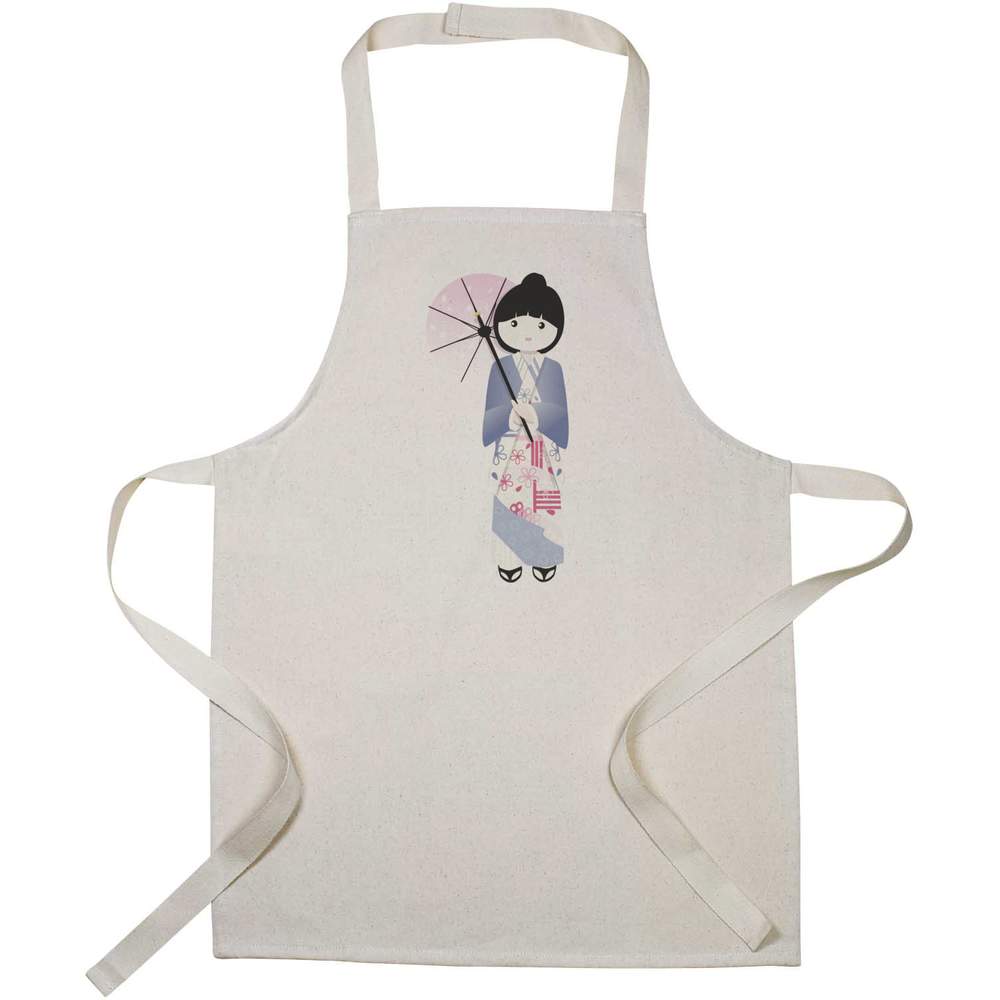 'Cute Japanese Girl' Kid’s Cooking Apron (AP00058474)