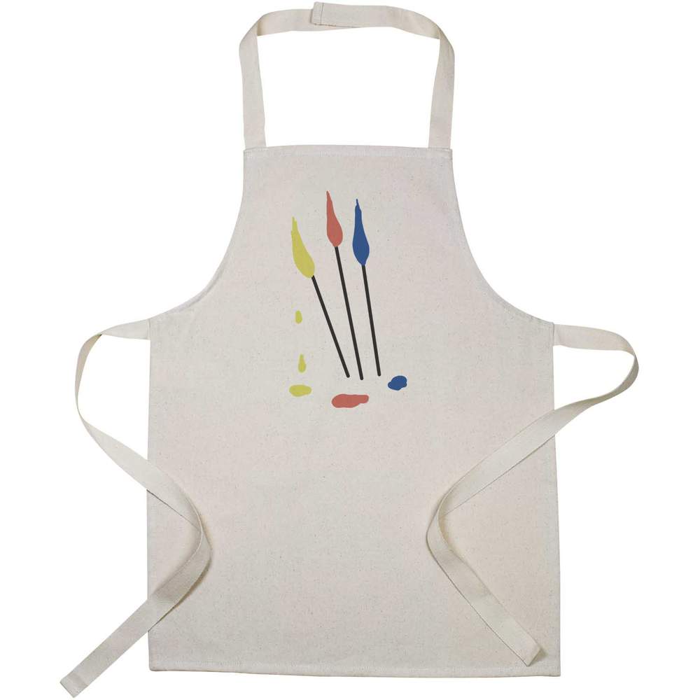 'Paint brushes' Kid’s Cooking Apron (AP00058556)