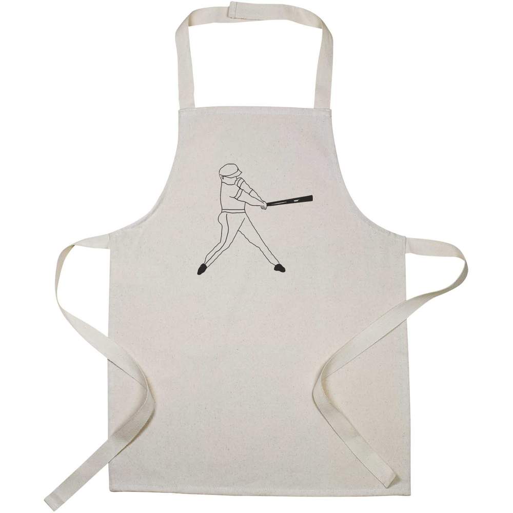 'Baseball Player' Kid’s Cooking Apron (AP00061562)