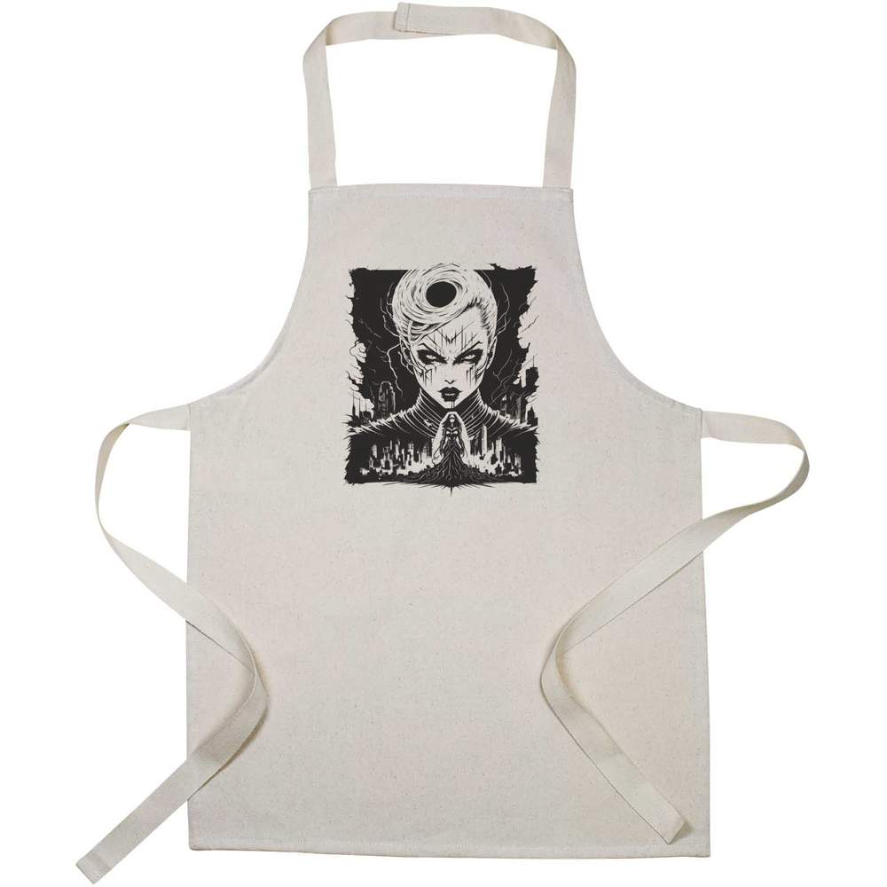 'Corporate Control Cyber Punk Woman' Kid’s Cooking Apron (AP00061946)
