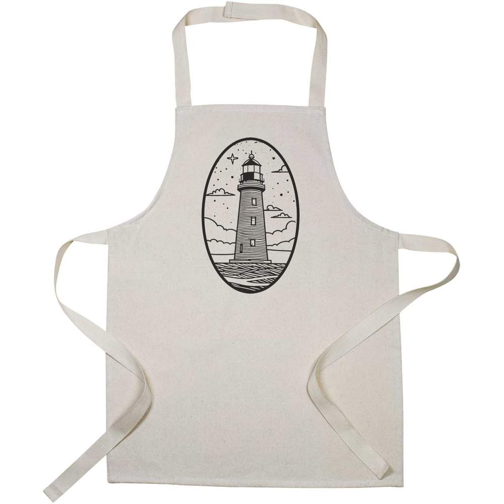 'Lighthouse Above The Sea' Kid’s Cooking Apron (AP00062311)