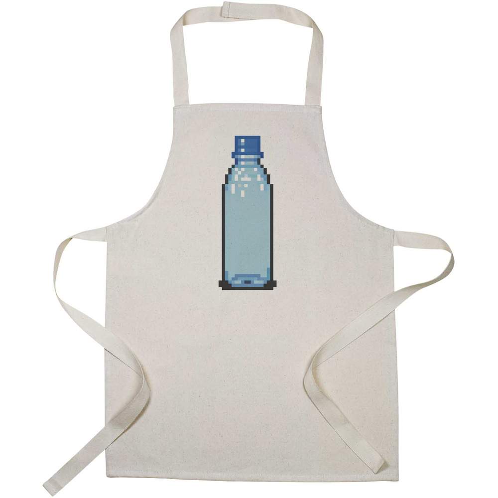 'Pixel Art Water Bottle' Kid’s Cooking Apron (AP00062766)