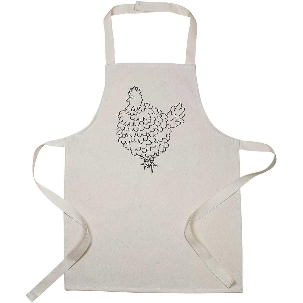 'Silkie Chicken' Kid’s Cooking Apron (AP00062998)