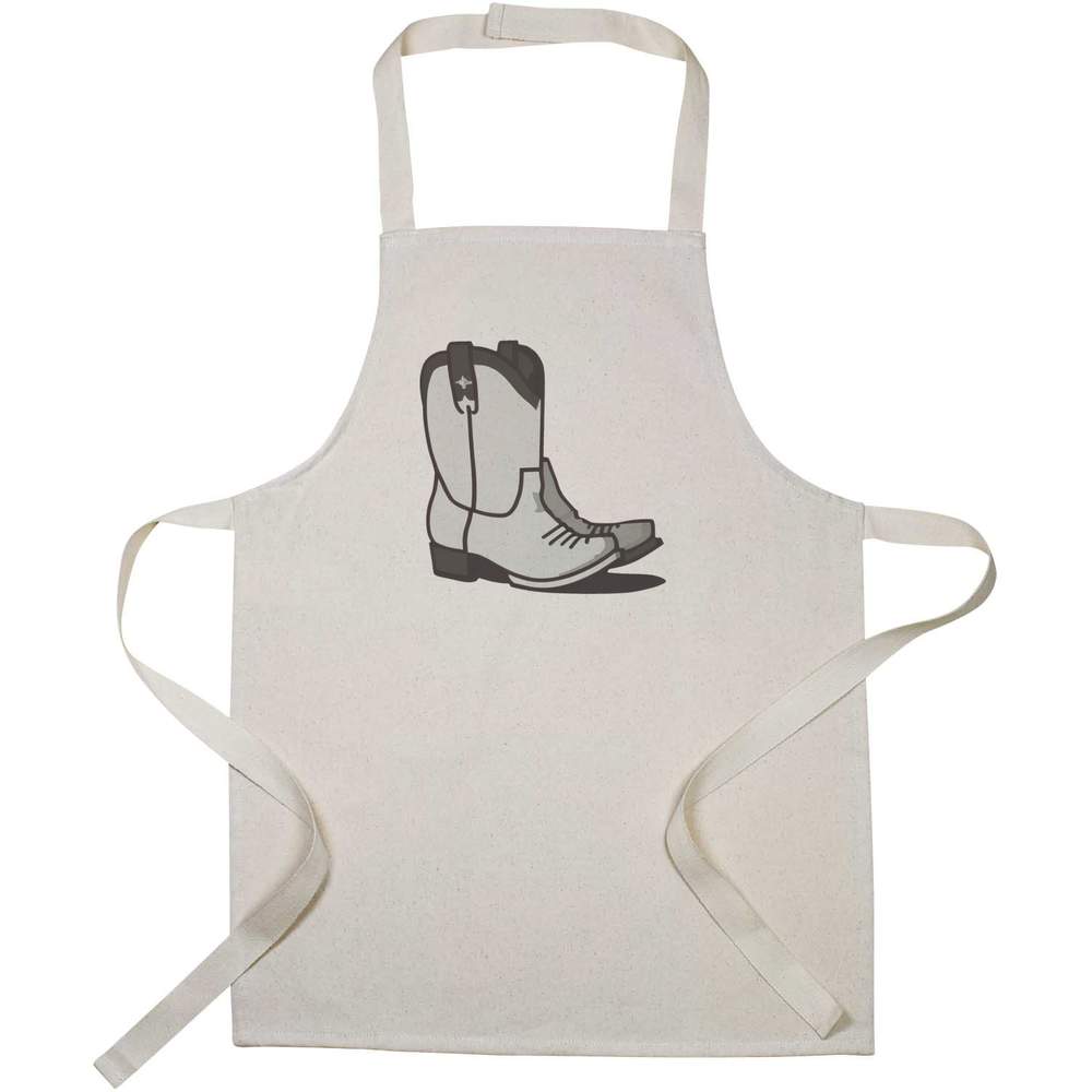 'Texas Cowboy Boots' Kid’s Cooking Apron (AP00063320)
