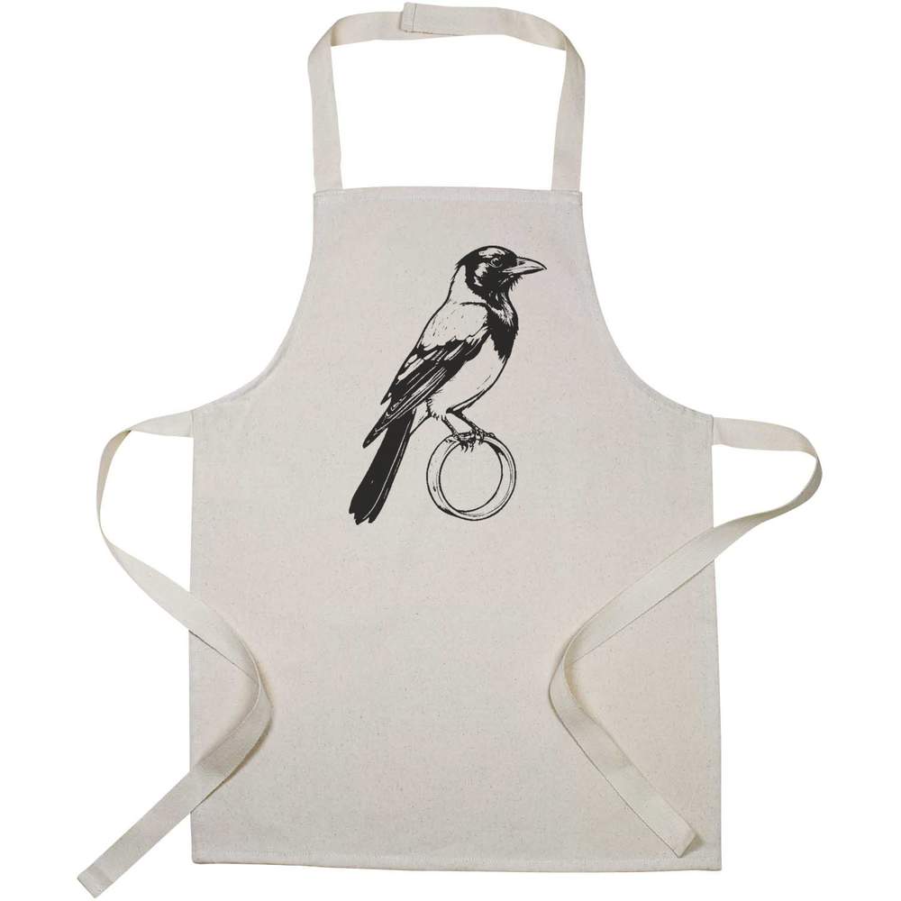 'Magpie Stealing Ring' Kid’s Cooking Apron (AP00063814)