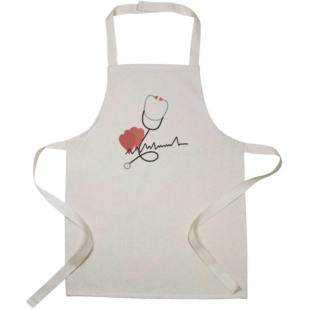 'A Stethoscope to Listen to The Heart Beating ' Kid’s Cooking Apron (AP00064032)