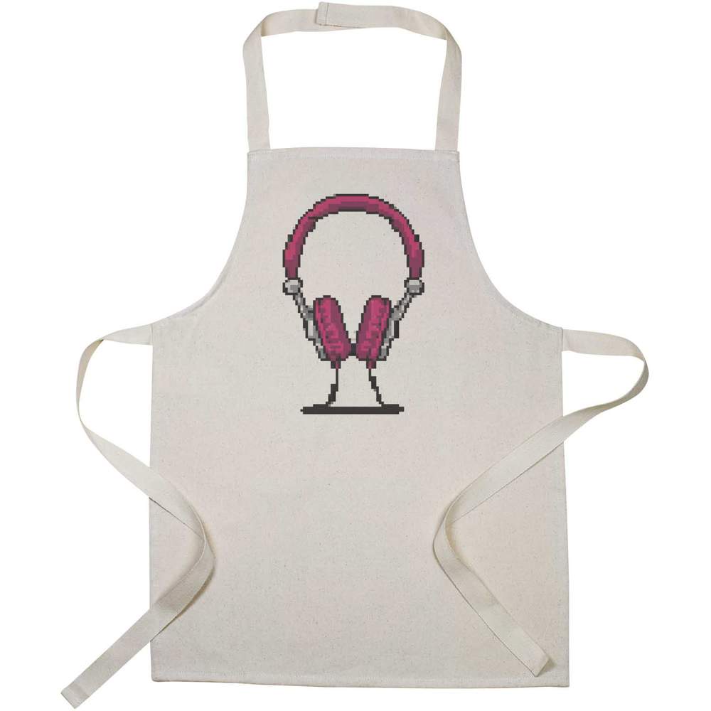 'Headphones Pixel Art' Kid’s Cooking Apron (AP00064630)