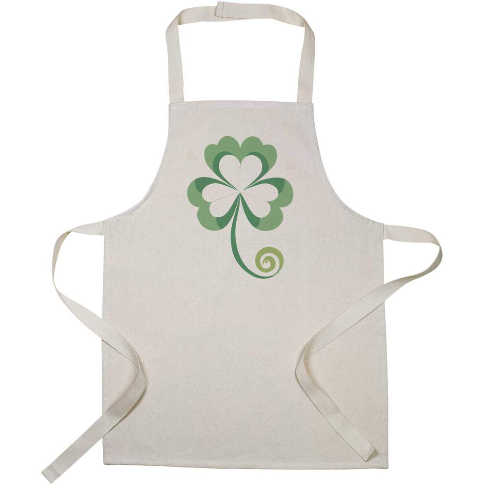 'Lucky Clover Leaf' Kid’s Cooking Apron (AP00064764)