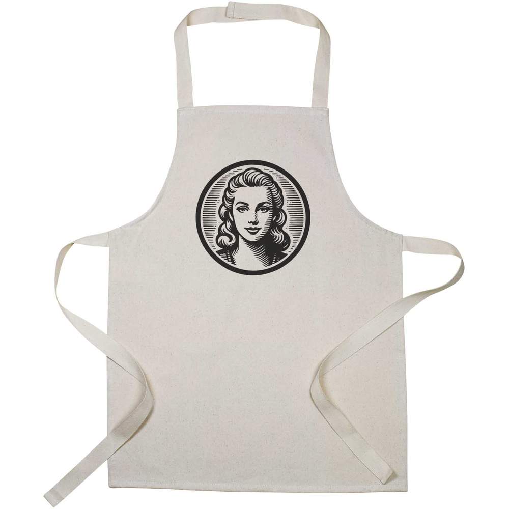 'Pretty Girl Face' Kid’s Cooking Apron (AP00065073)