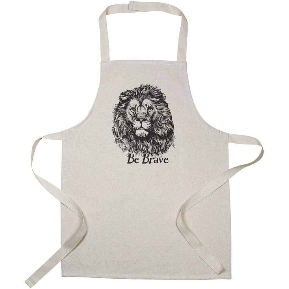 'Be Brave with Lion' Kid’s Cooking Apron (AP00065519)
