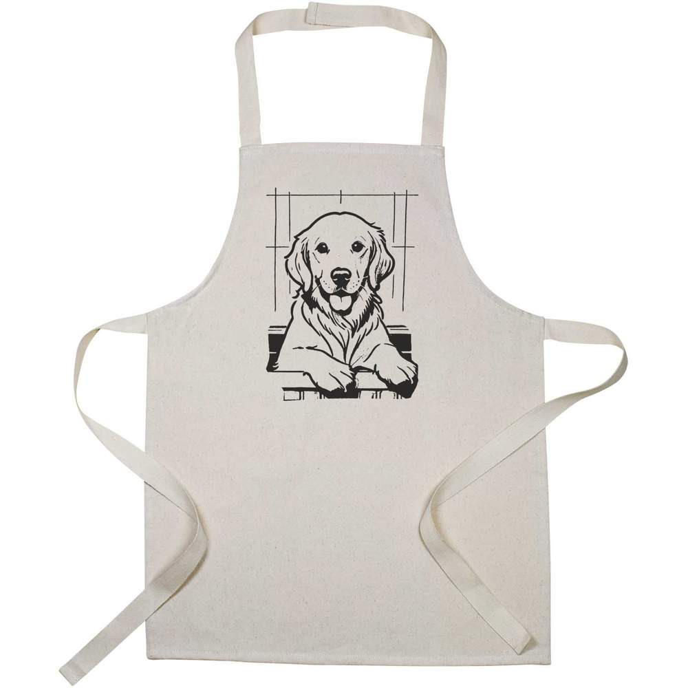 'Retriever In Bath' Kid’s Cooking Apron (AP00065947)