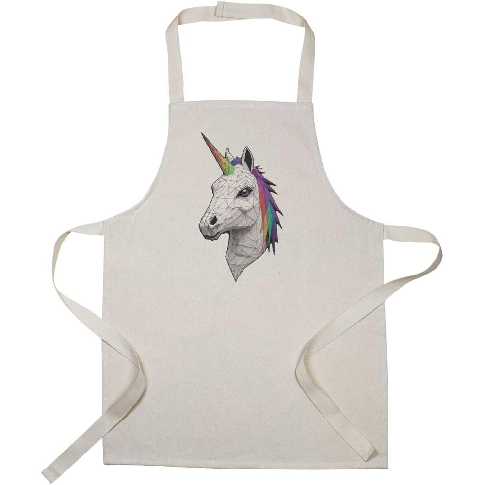 'Geometric Unicorn' Kid’s Cooking Apron (AP00066677)