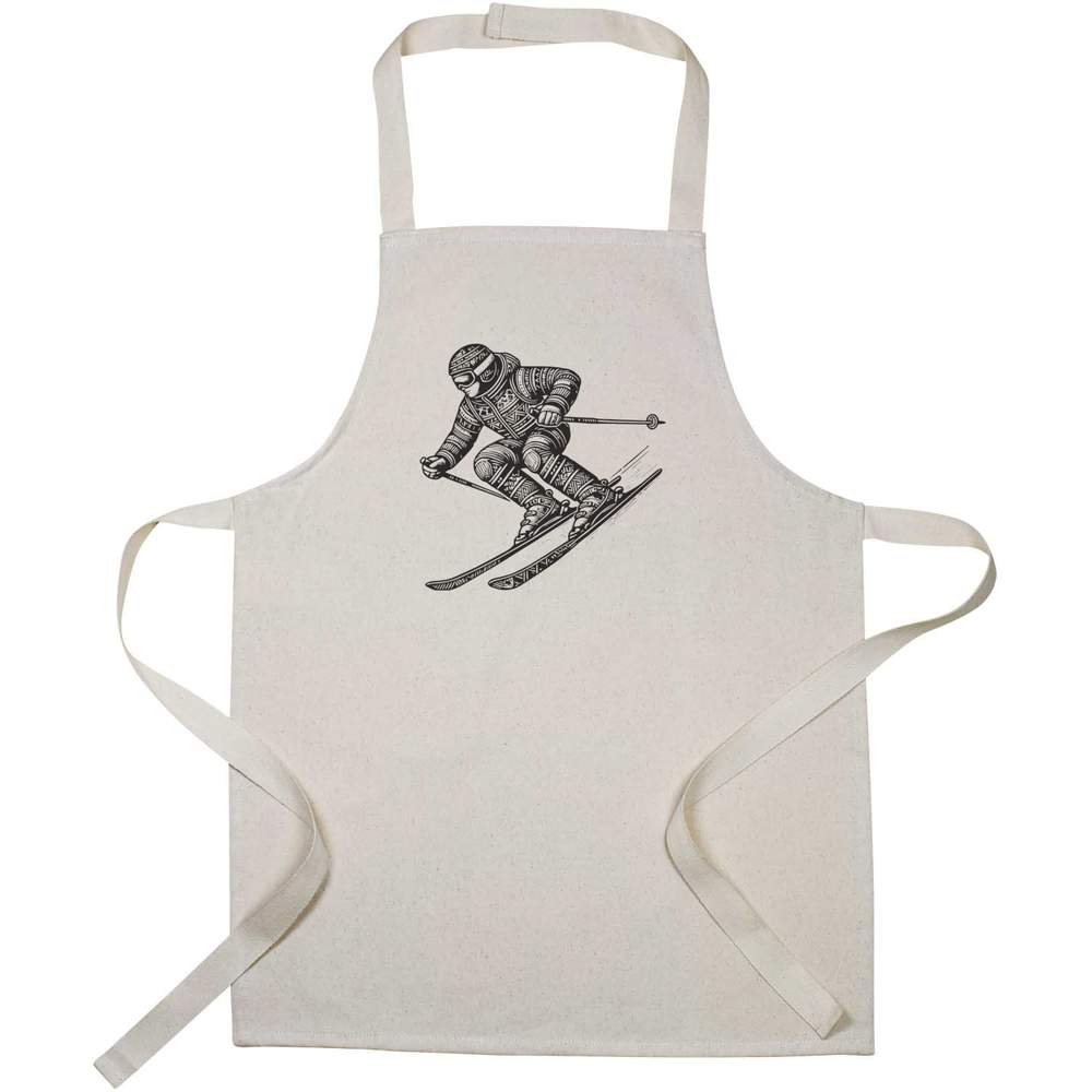 'Downhill Skier' Kid’s Cooking Apron (AP00068866)