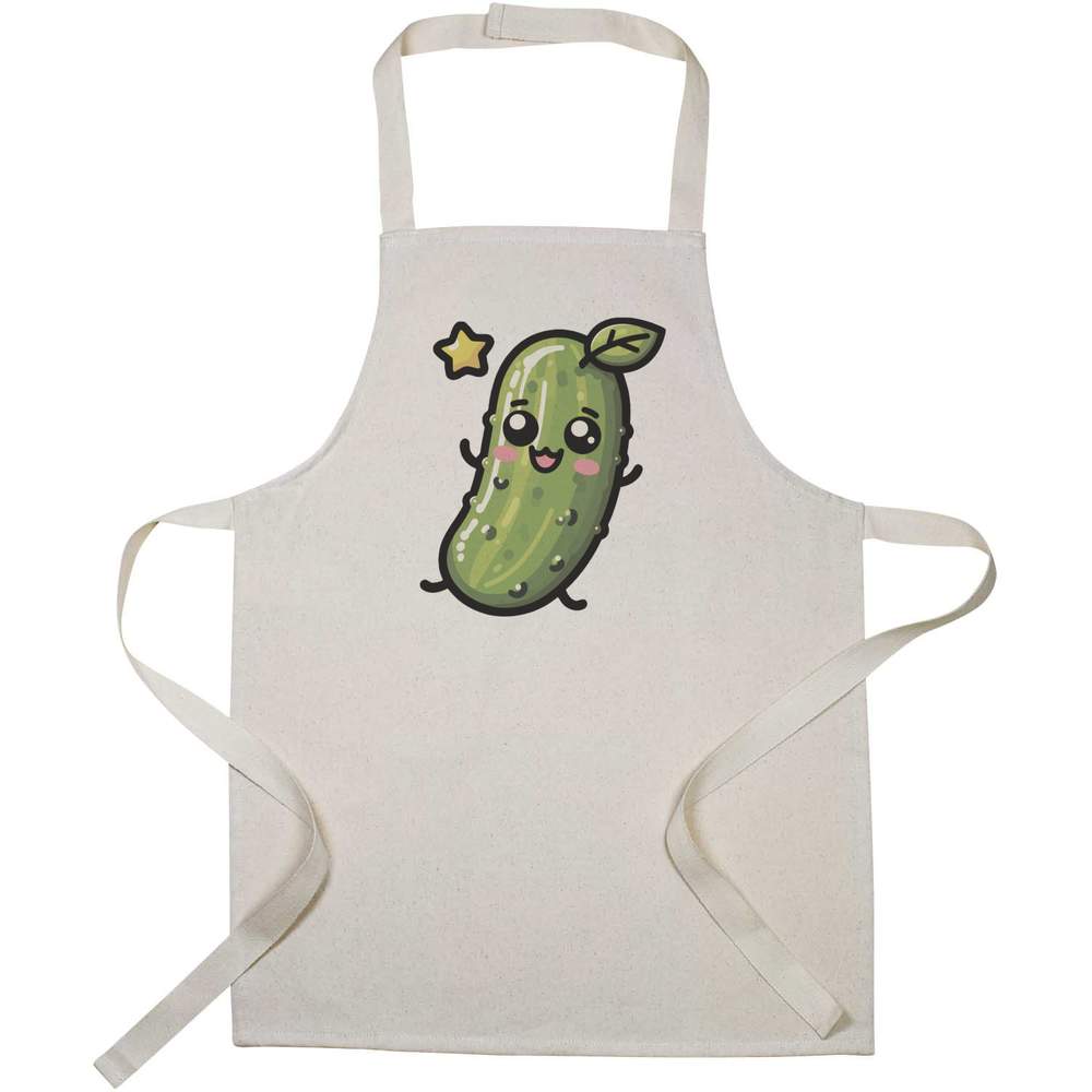 'Cute Kawaii Pickle' Kid’s Cooking Apron (AP00070545)