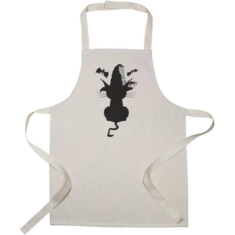 'Spooky Halloween Cat' Kid’s Cooking Apron (AP00071344)