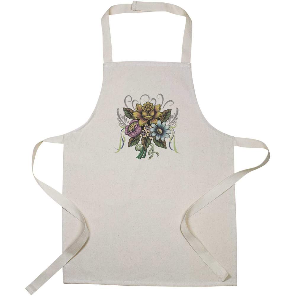 'Floral Fantasy Delight' Kid’s Cooking Apron (AP00071367)