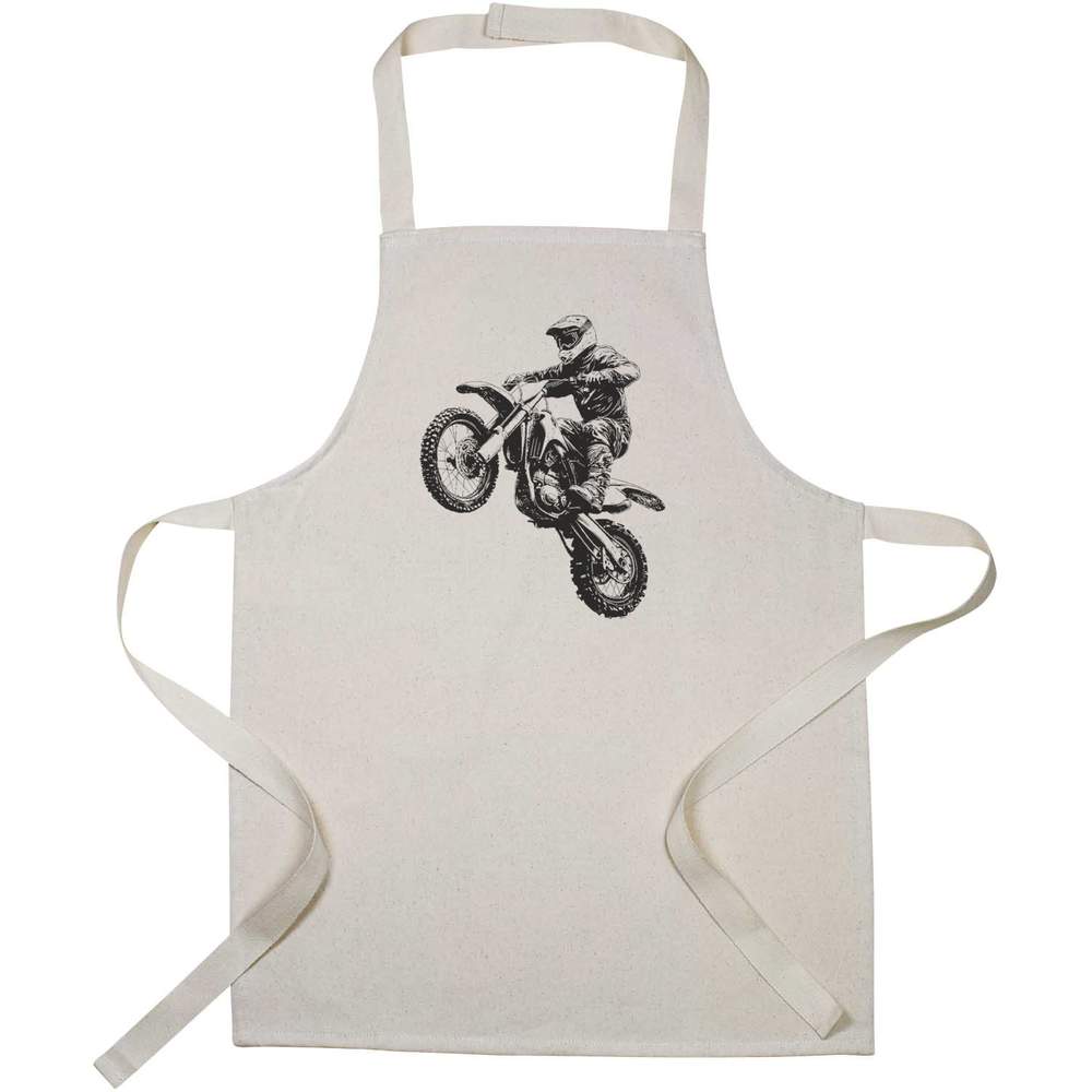 'Dirt Bike Jump' Kid’s Cooking Apron (AP00071518)