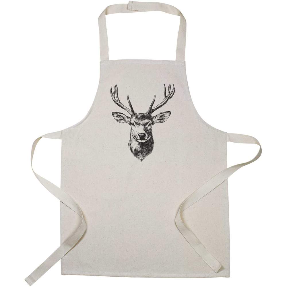'Red Deer Stag' Kid’s Cooking Apron (AP00071809)