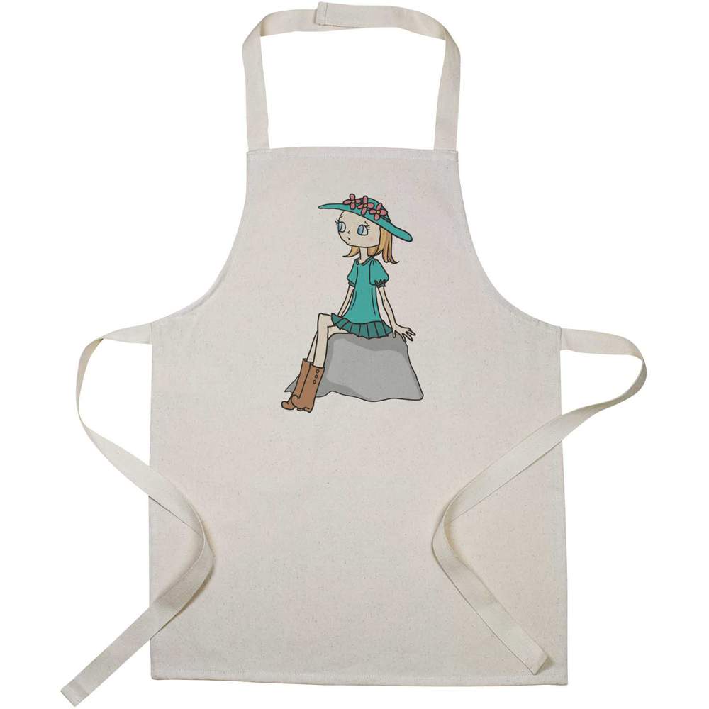 'Girl On A Rock' Kid’s Cooking Apron (AP00072720)