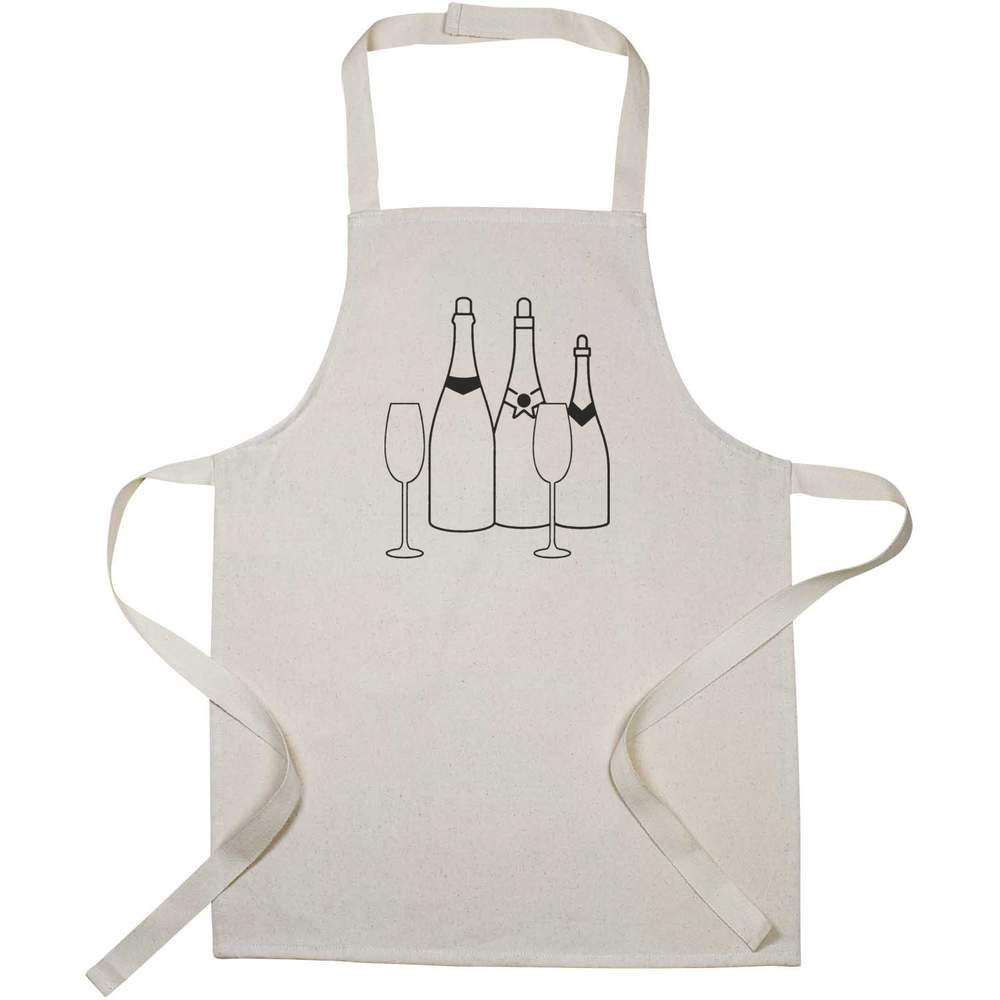 'Champagne & Glasses' Kid’s Cooking Apron (AP00072931)