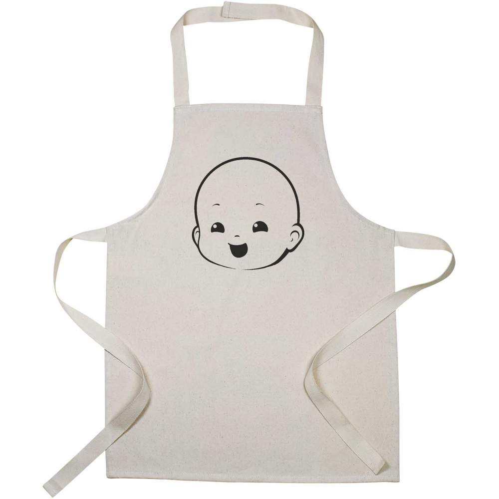 'Happy Baby Face' Kid’s Cooking Apron (AP00073545)