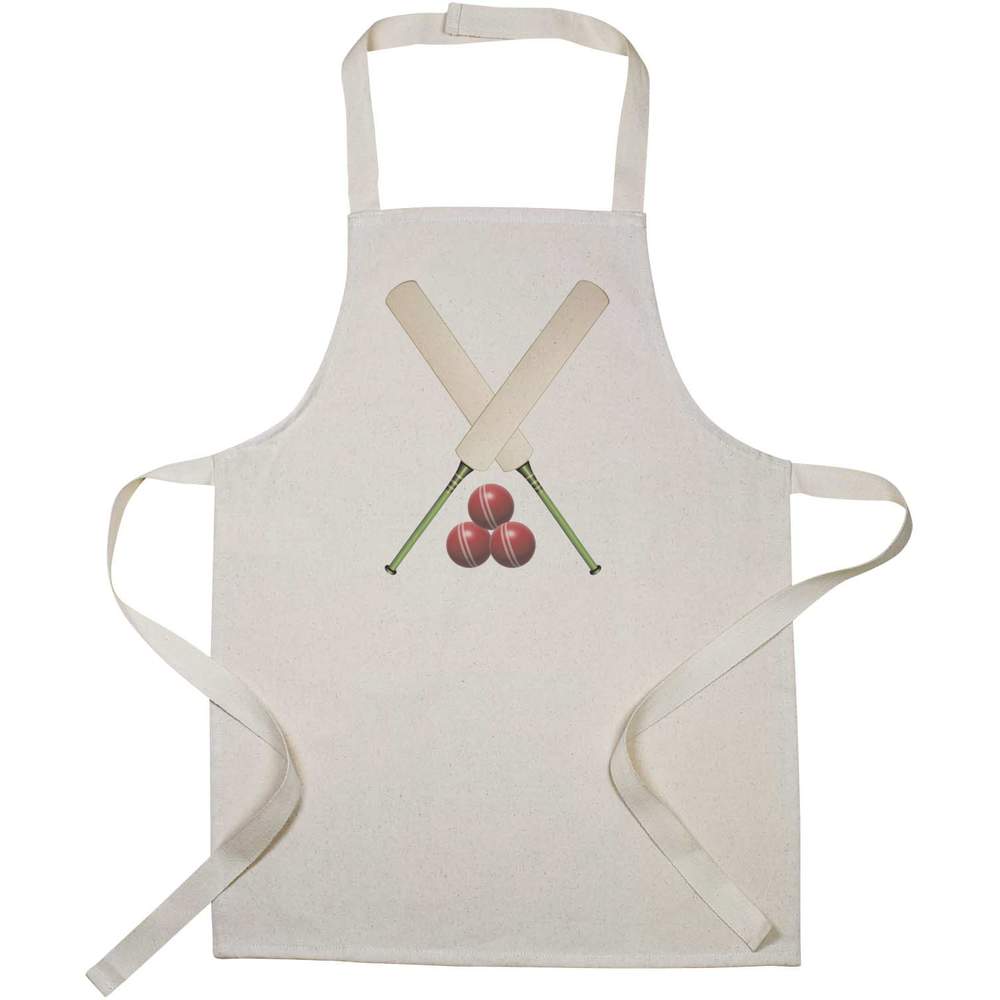 'Cricket Bats and Balls' Kid’s Cooking Apron (AP00074461)