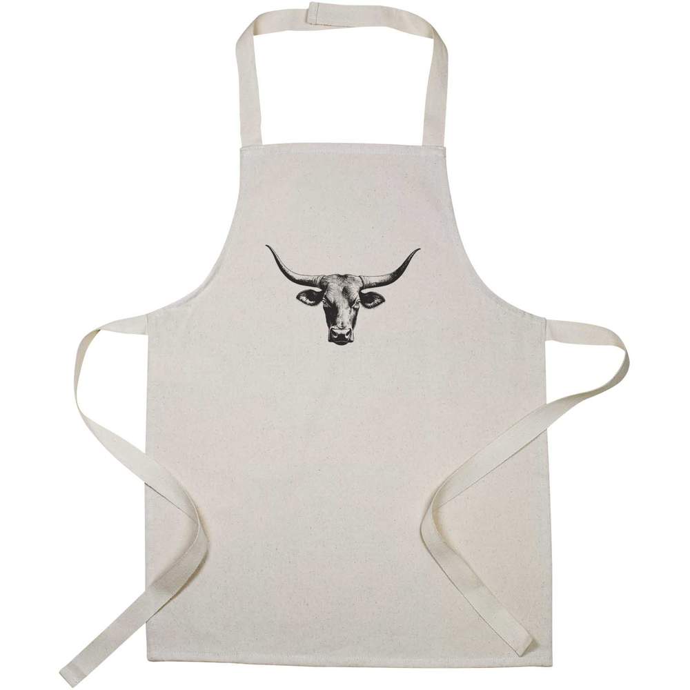 'Longhorn Bull' Kid’s Cooking Apron (AP00074597)