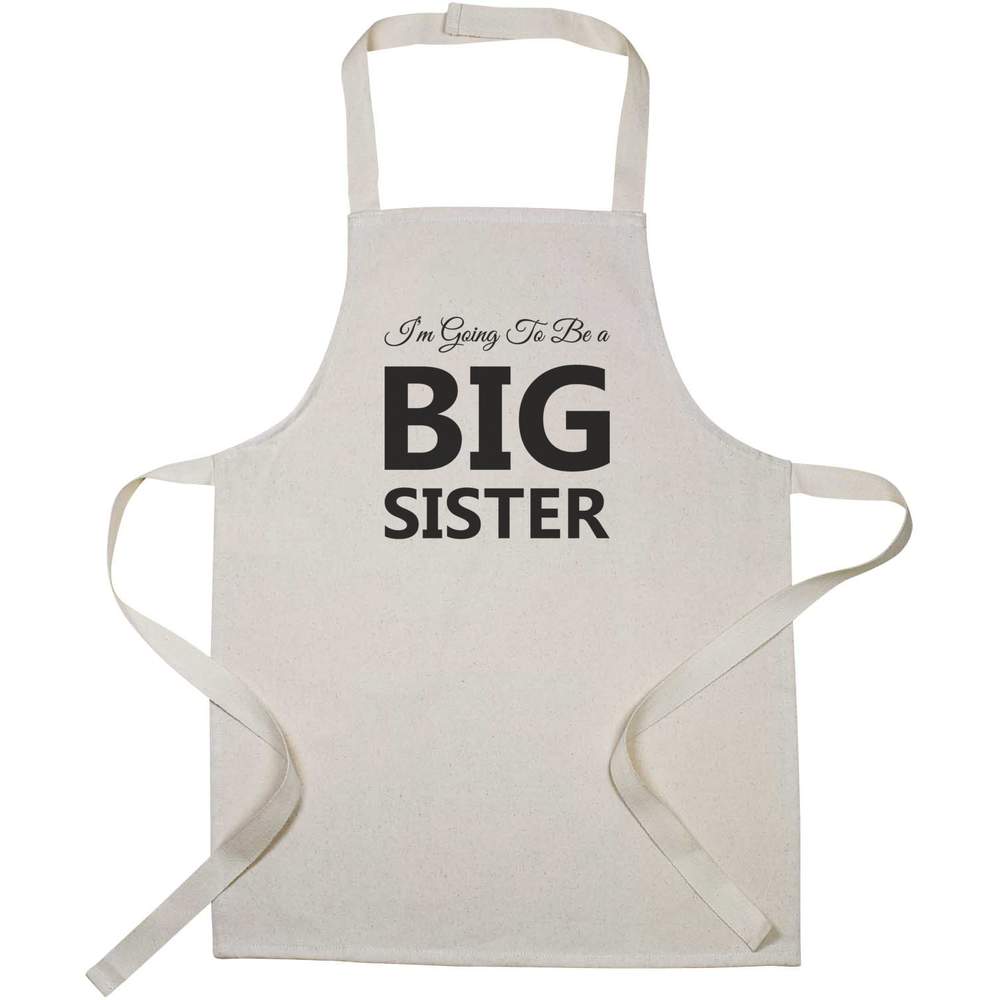 'Im Going To Be a BIG SISTER' Kid’s Cooking Apron (AP00074732)