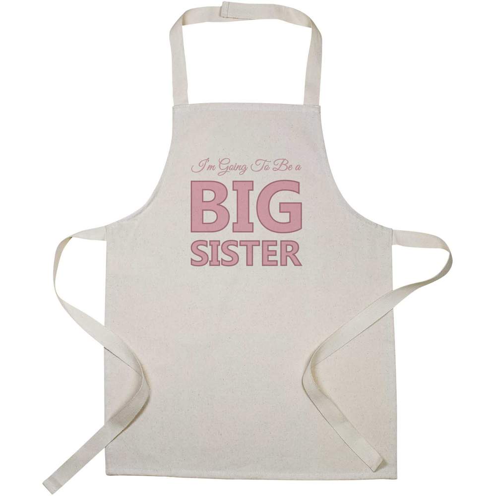 'Im Going To Be A BIG SISTER' Kid’s Cooking Apron (AP00074734)
