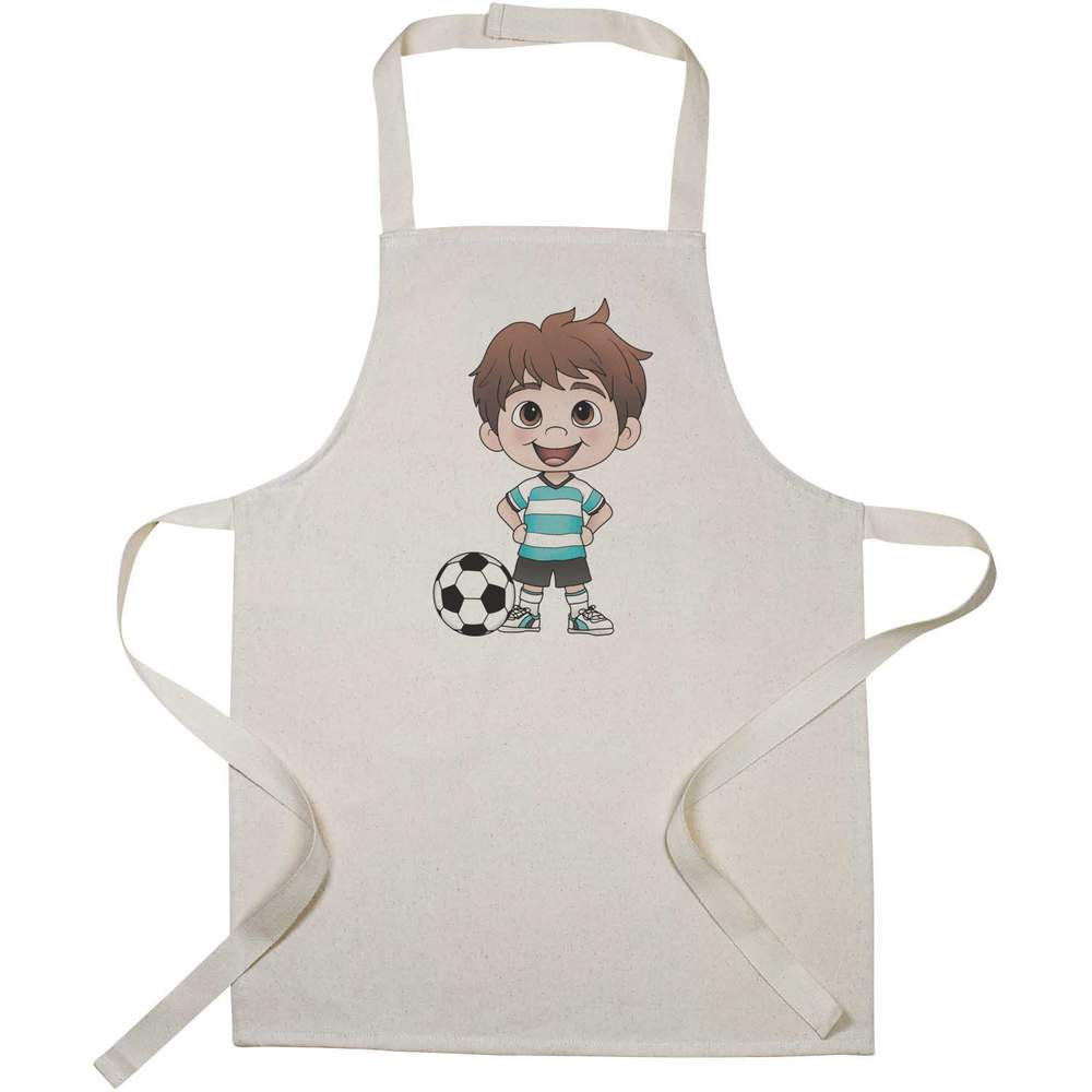 'Football Player Boy' Kid’s Cooking Apron (AP00075504)