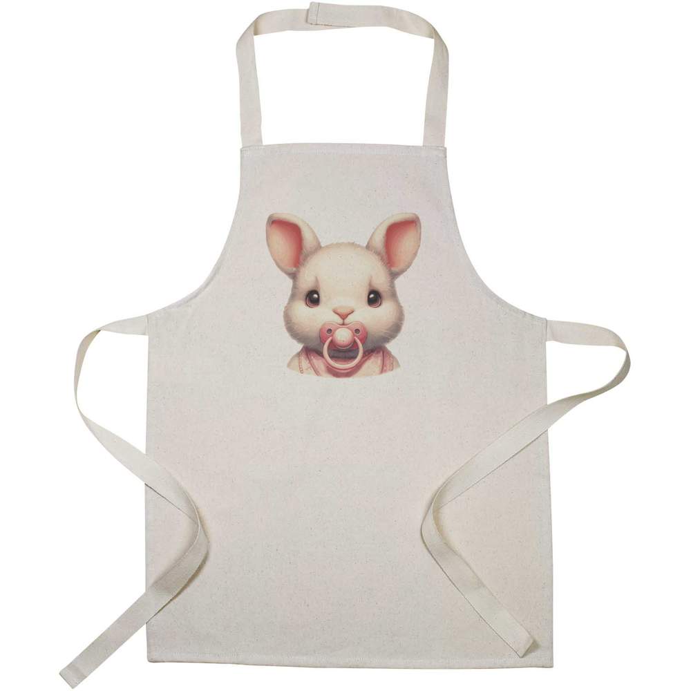 'Baby Rabbit With Pacifier' Kid’s Cooking Apron (AP00076017)