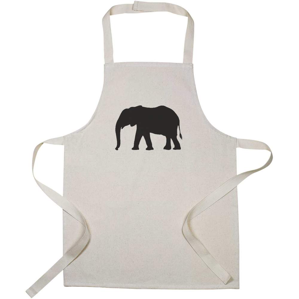 'Elephant Silhouette' Kid’s Cooking Apron (AP00076263)
