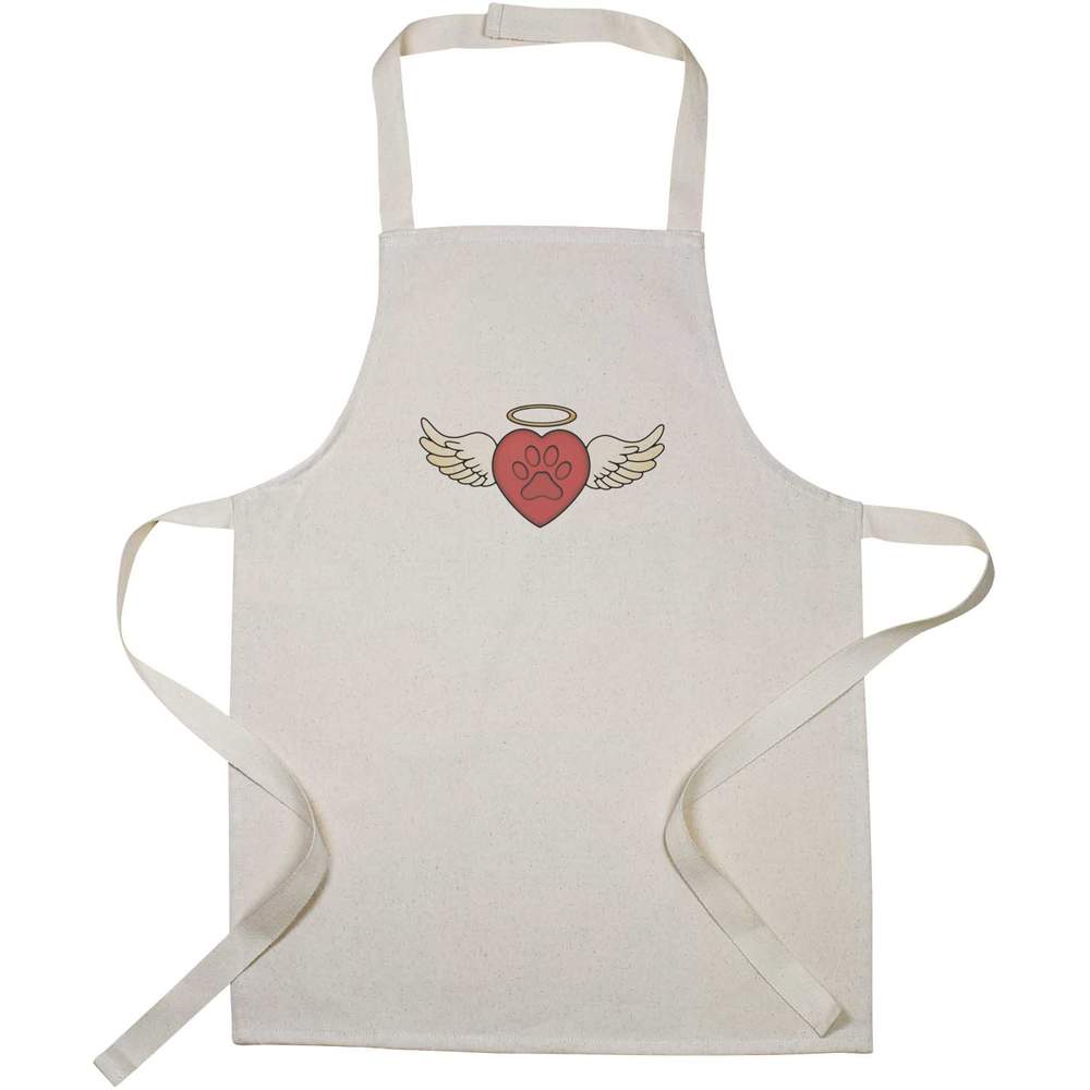 'Paw Print Angel Heart' Kid’s Cooking Apron (AP00076917)