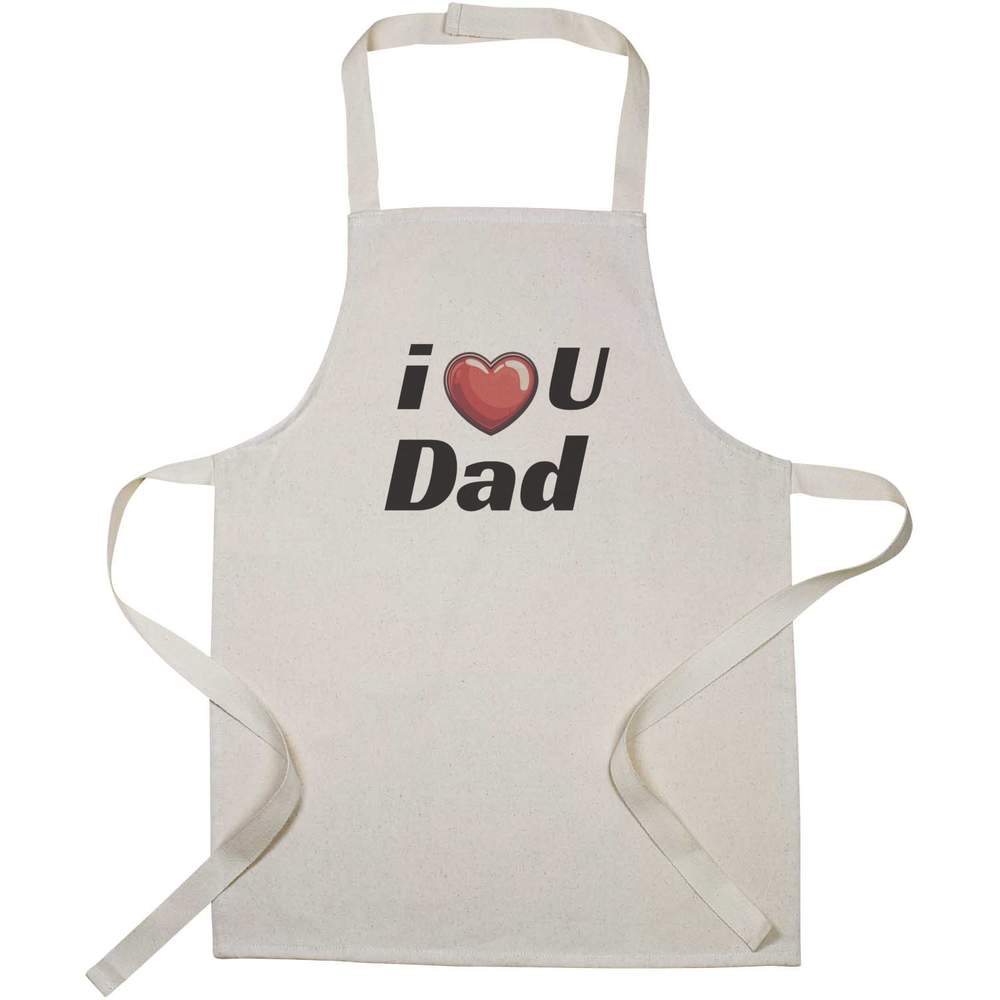 'I Love You Dad' Kid’s Cooking Apron (AP00077357)