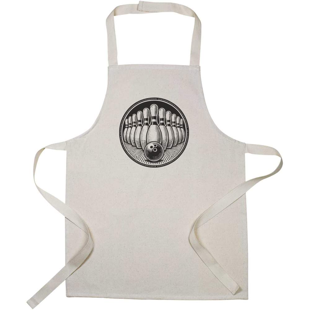 'Ten Pin Bowling' Kid’s Cooking Apron (AP00078188)