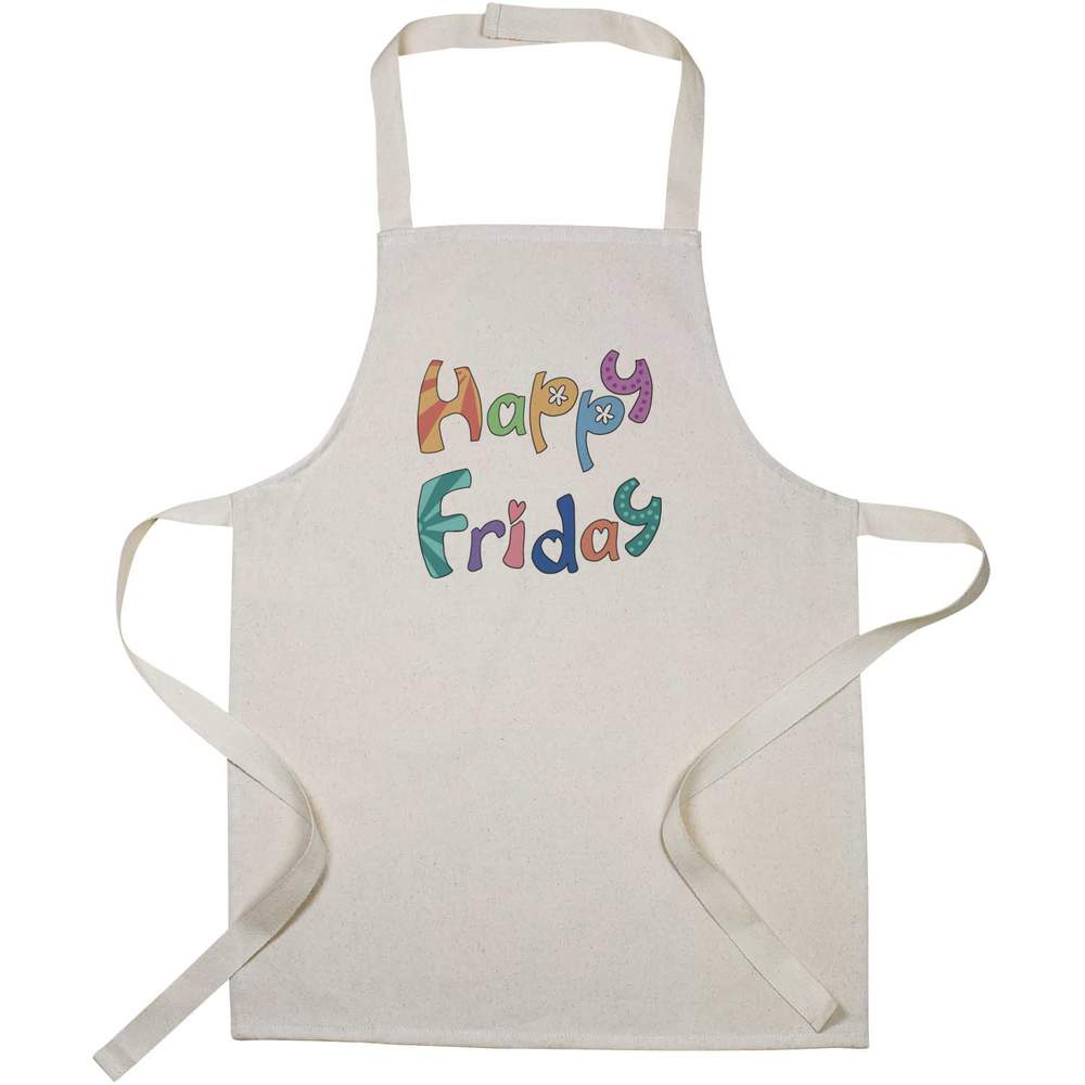 'Happy Friday' Kid’s Cooking Apron (AP00078695)