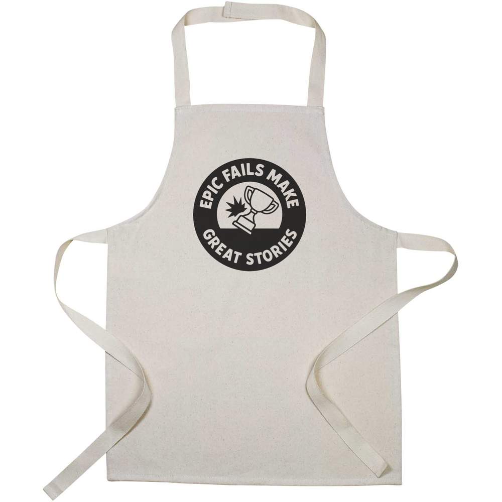 'Epic Fails Make Great Stories' Kid’s Cooking Apron (AP00080724)